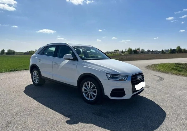 Audi Q3 cena 77900 przebieg: 181000, rok produkcji 2016 z Międzyzdroje małe 301